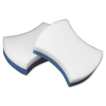 Pinpoint Easy Erasing Pads; 2-8-10 in. x 4.5 in. x 1.25 in.; 4-PK; White-Blue PI789708
